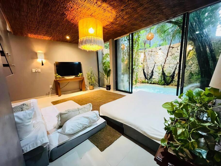 Luz De Luna Tulum Villa Exteriör bild